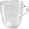APS Teatime Teáscsésze füllel, űrtartalom: 0,25 liter, magasság: 90 mm, átlátszó