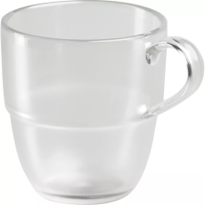 APS Teatime Teáscsésze füllel, űrtartalom: 0,25 liter, magasság: 90 mm, átlátszó üdítős pohár