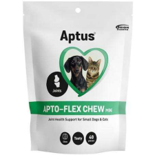  Aptus Apto-Flex Chew Mini glükozamint, MSM-et és kondroitin-t tartalmazó rágótabletta (2 x 40 db... vitamin, táplálékkiegészítő macskáknak