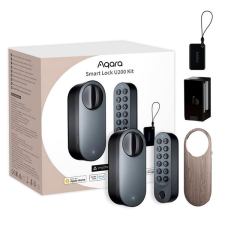 Aqara Smart Lock U200 Kit (EL-D02D), fekete biztonságtechnikai eszköz