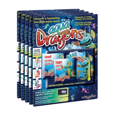 AQUA Dragons vízalatti élővilág - élőlények utántöltő kreatív és készségfejlesztő