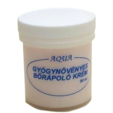 AQUA gyógynövényes bőrápoló krém 90 ml gyógyhatású készítmény