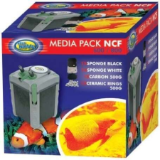 Aqua Nova NCF-600/800 szűrőanyag csomag NCF akváriumi külső szűrőkhöz (Szivacs, vatta, 500 g szén... akvárium vízszűrő
