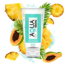 AQUA TRAVEL AQUA TRAVEL - ÍZESÍTETT VÍZBÁZISÚ SÍKOSÍTÓ TRÓPUSI GYÜMÖLCSÖK - 50 ML síkosító