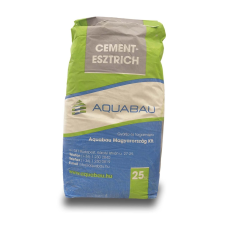 Aquabau esztrich cement 25 kg építőanyag