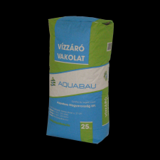 AQUABAU VÍZZÁRÓ VAKOLAT 25KG glett, gipsz, csemperagasztó, por