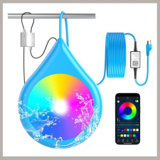 AquaBeat Okos RGB medencelámpa holm0728 medence kiegészítő