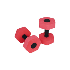 Aquafitness súlyzópár 13x4,5cm hexagonális fejjel kézisúlyzó