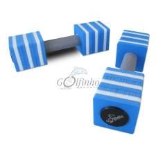Aquafitness súlyzópár kocka formájú 8x8x9 cm fejjel úszófelszerelés