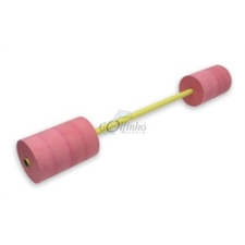 Aquafitness súlyzórúd 107 cm hosszú 15 cm fej. átmérövel súlyzórúd