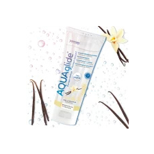 AQUAglide - vízbázisú síkosító 5 ízben (100 ml)  Ízesítés: vanília síkosító