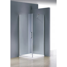 Aqualife Zuhanykabin 90x100cm aszimmetrikus, átlátszó üveggel, HX-Vario 1 Aqualife kád, zuhanykabin