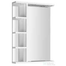 Aqualine KORIN LED tükör világítással és polcokkal, 52x70x12cm KO355 fürdőszoba kiegészítő