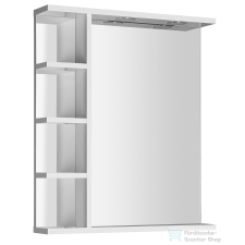 Aqualine KORIN LED tükör világítással és polcokkal, 60x70x12cm KO370 fürdőszoba kiegészítő