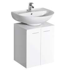 Aqualine mosdótartó szekrény, 50x30x50cm, fehér fürdőszoba bútor