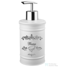 Aqualine NICEA szappanadagoló, 300ml, fehér (7498) fürdőszoba kiegészítő