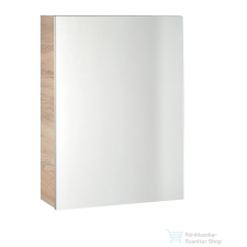 Aqualine VEGA tükrösszekrény, 50x70x18cm, platinatölgy VG850 fürdőszoba bútor