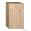 Aqualine ZOJA/KERAMIA FRESH állószekrény, fiókokkal, 50x78x29cm, platina tölgy 50315