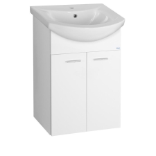 Aqualine Zoja szekrény 50.5x30x74 cm Függesztett, mosdó alatti fehér 51055A fürdőszoba bútor