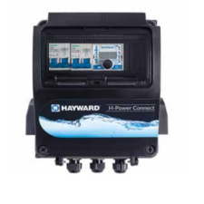 Aqualing H-POWER kapcsolószekrény 1 fázis Fí relével, 300W transzformátorral + Bluetooth medence kiegészítő