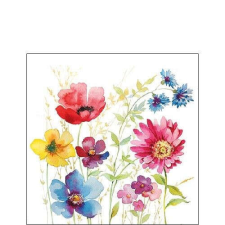 Aquarell Meadow papírszalvéta 25x25cm, 20db-os papírárú, csomagoló és tárolóeszköz