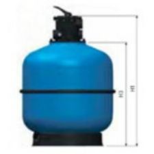 Aquashop Balaton Top szűrőtartály Ø630 15,6m3/h 1 1/2” medence kiegészítő