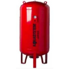 AQUASYSTEM Fűtési rendszer tágulási tartály 400 liter, EPDM gumi membránnal piros színben hűtés, fűtés szerelvény