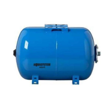 AQUASYSTEM Hidrofor tartály 24 liter fekvő membrános zárt rendszerű használati víz tartály EPDM gumimembránnal hűtés, fűtés szerelvény