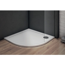 Aquatrend Műmárvány zuhanytálca 90x90cm íves, MMA T04 Aquatrend kád, zuhanykabin