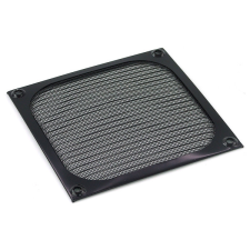  Aquatuning - 120mm-es ventilátor porszűrő fekete színben /80008/ hűtés