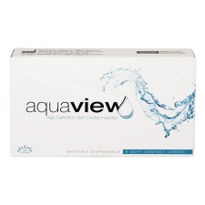 AquaView Monthly 12 db kontaktlencse
