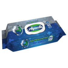 Aquella nedves törlõkendõ Antibacterial kupakos 80 db törlőkendő