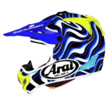 ARAI mx-v evo bukósisak - stream kék bukósisak