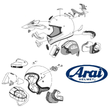 ARAI PEAK ARAI MX-V SLY PIROS OFFROAD SISAK ARAI bukósisak