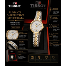  Arany és ezüst Tissot Flamingo T0942102211100 női Quartz óra karóra