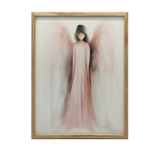 ARANY KERETES PLAKÁT FALRA ANGYAL GENTLE PEACE 70x100 grafika, keretezett kép