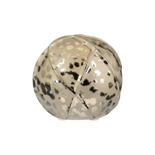  Arany/pezsgő színű dekorációs kerámiagömb dekoráció