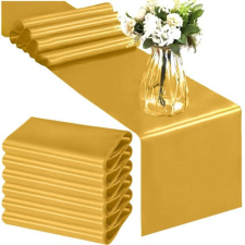  Arany szatén asztali futó 900x36cm party kellék