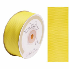  Aranyeső sárga ripsz szalag - 25 m x 3,1 cm szalag, masni