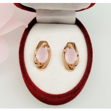 Aranyozott antiallergén fülbevaló, 17 mm fülbevaló