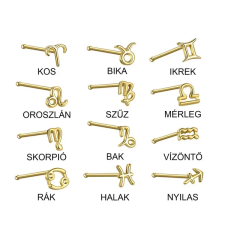  Aranyozott S925 Ezüst Skorpió Csillagjegyű Piercing egyéb ékszer