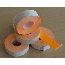 Árazógépszalag, 19x16 mm, METO, narancs árazógép