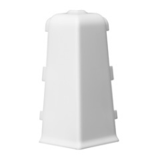 ARBITON Külső sarokelem Indo 7 cm-es parkettaszegélyléchez: Fehér (2 db) laminált parketta