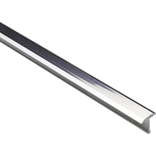 Arcansas T fugaprofil eloxált alumínium ezüst fényes 9 mm x 0,9 m dekorburkolat