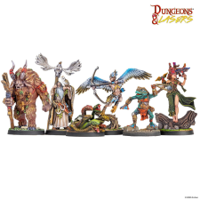  Archon Studio Dungeons & Lasers Miniatures: FANTASY MINIATURES SET (DNL0062) makett