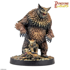  Archon Studio Dungeons & Lasers Miniatures: OWLBEAR FAMILY (DNL0094) makett