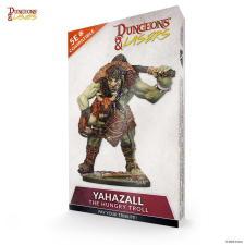  Archon Studio Dungeons & Lasers Miniatures: YAHAZZAL THE HUNGRY TROLL (DNL0040) makett