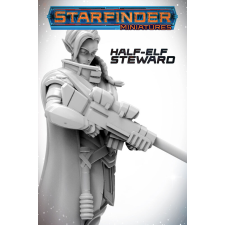  Archon Studio Masters of the Universe Miniatures: HALF - ELF STEWARD (PSF0007) makett