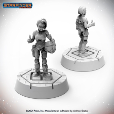  Archon Studio Masters of the Universe Miniatures: HALFLING PILOT (PSF0008) makett