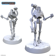  Archon Studio Masters of the Universe Miniatures: PATROL-CLASS SECURITY ROBOT (PSF0051) makett
